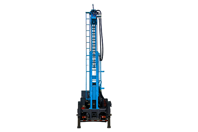 integrated 4x2 truck chassis water well drilling rig